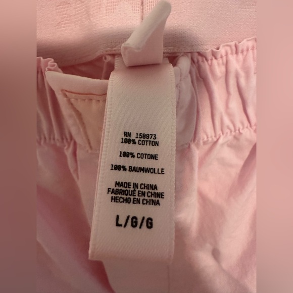 Skims Pajamas Lounge Pants in Pink Sz L - Picture 6 of 6